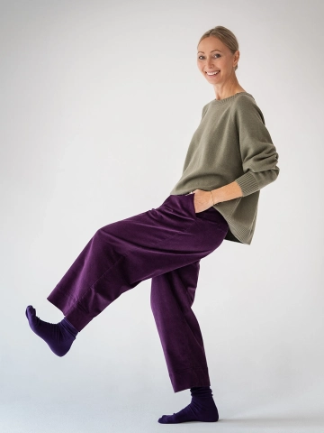 LA-BOBA-SPODNIE-PARIS-FIOLETOWE-SZTRUKSOWE