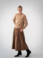 LA-BOBA-SPÓDNICA-PORTOFINO-SZTRUKSOWA-KARMEL